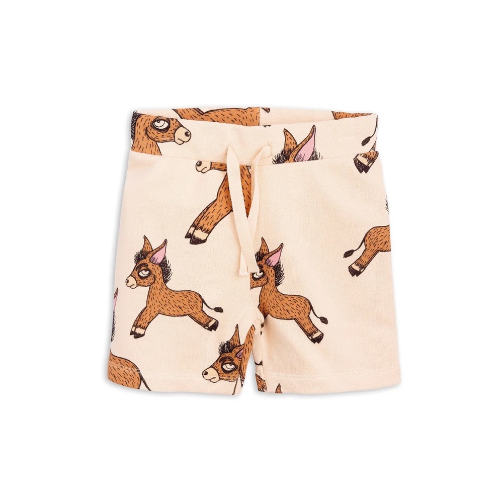 Mini Rodini Donkey AOP Sweatshorts NWT